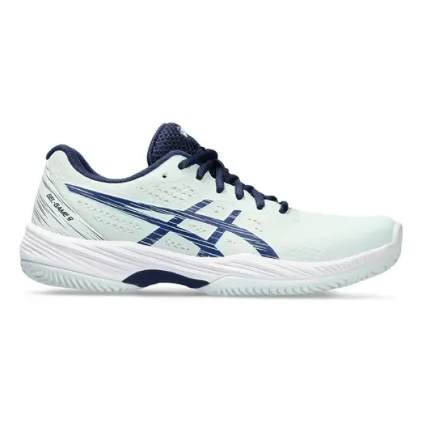 Zapatillas Asics Gel Game 9 Clay Mujer Tenis Padel Menta