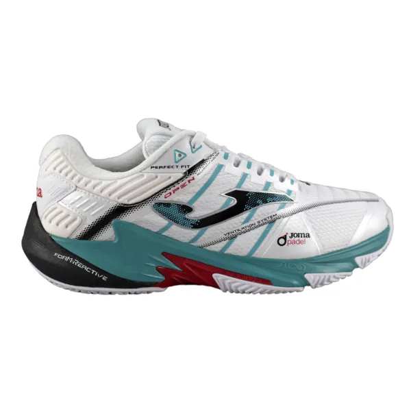 Zapatillas Joma Padel Open Blancas Woman