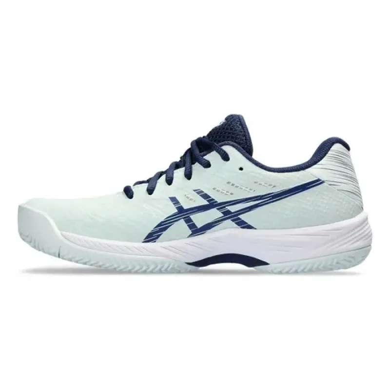 Zapatillas Asics Gel Game 9 Clay Mujer Tenis Padel Menta