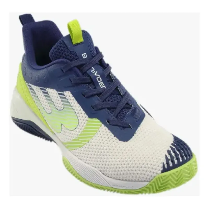 Zapatilla Bullpadel Vertex Grip Blanco Verde Padel