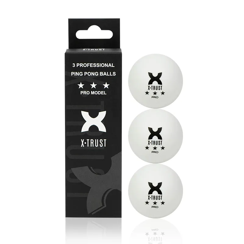 PELOTAS PING PONG SPIN PRO x3 UNIDADES - BLANCAS