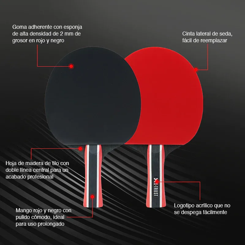 PALETA DE PING PONG MOTION - 3 ESTRELLAS