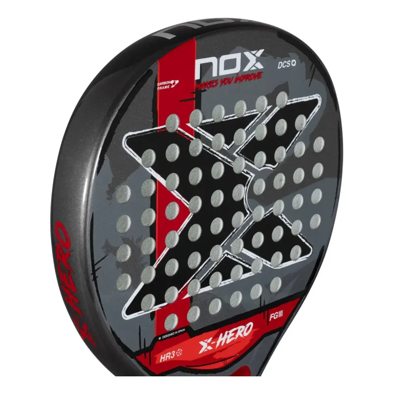 Paleta Nox X-hero Roja 2026