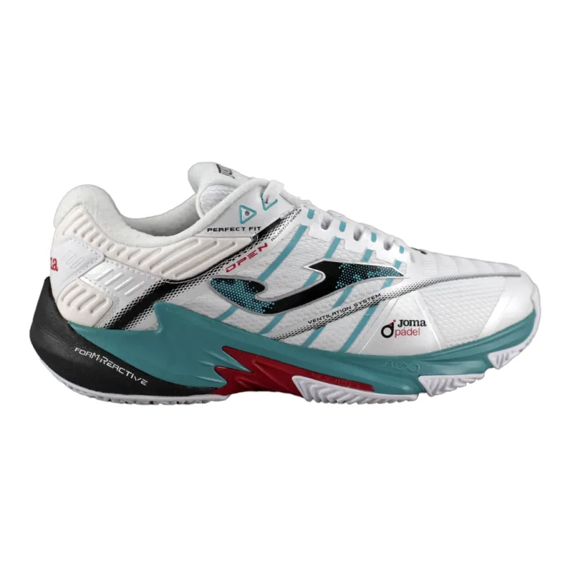 Zapatillas Joma Padel Open Blancas Woman